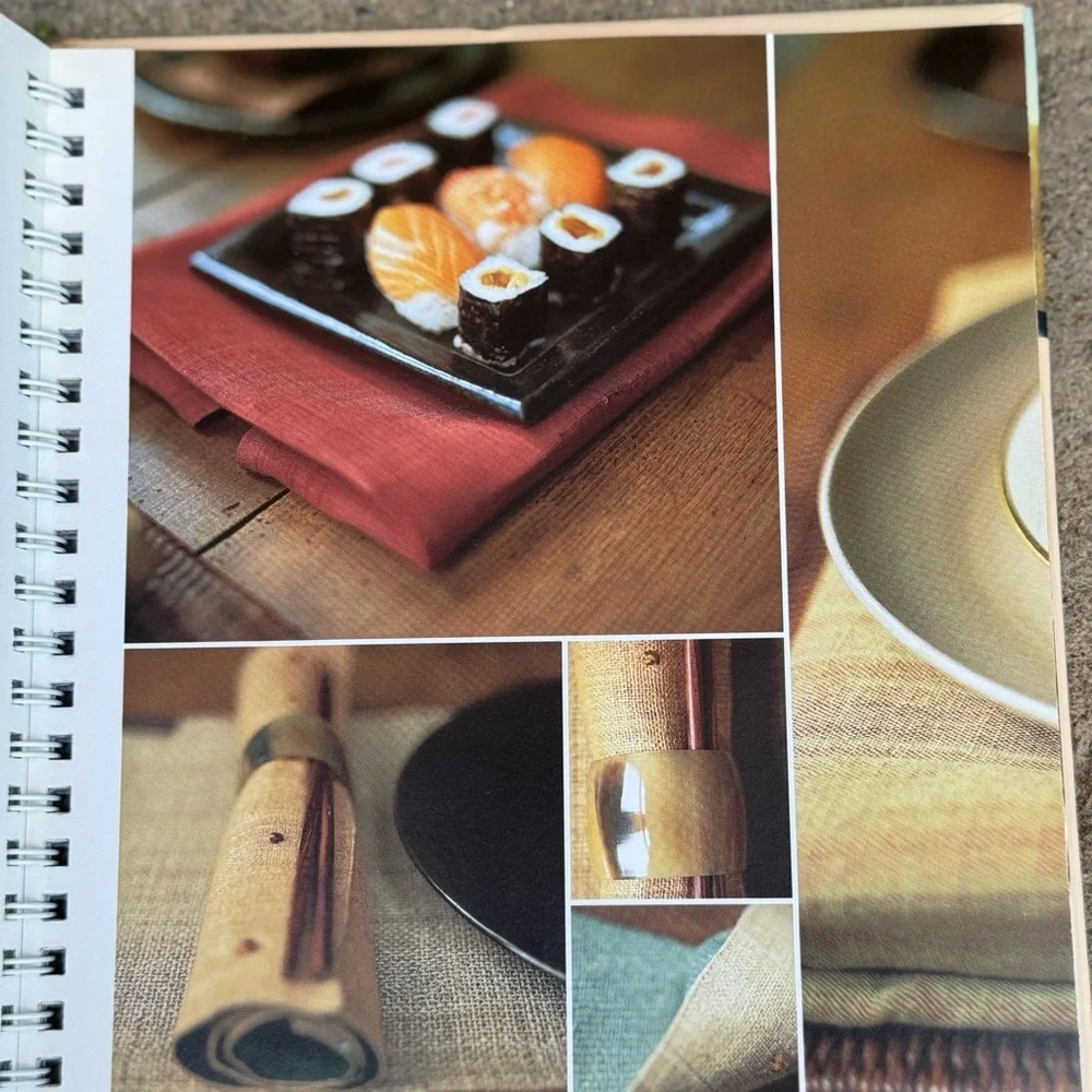 VTG Napkin Details Book‎ Hardback 2002 Home Decor